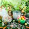 8 Pcs Giant Easter Egg 10 Inch Jumbo Plastic Eggs with Handles, Clear Large Baskets Fillable Oversized Bunny Egg Shaped Buckets